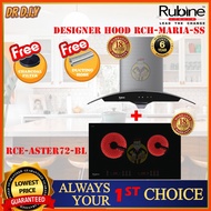 RUBINE HOOD RCH-MARIA-SS + RCE-ASTER72-BL / EGH-G8522G(BK)