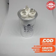 AC CAPACITOR 20/2 UF 3 FEET MC BRAND ROUND CAPACITOR 20/2UF 2PIN