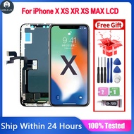 Original LCD Compatible For PHON X XS XR XS MAX LCD Screen Display Touch Screen Digitizer Assembly R