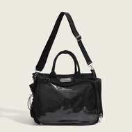 Transparent Transparent Ita Bag Large Capacity Laptop School Bag New Style Clothing Bag