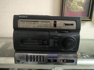 cục giữa Đài sony CFS 1065 : chạy được băng catsset và không chạy được Radio và aux ( hành cũ thanh