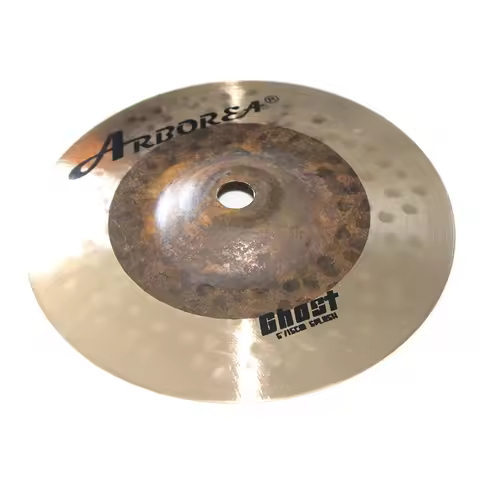 Arborea Professional Cymbal-Ghost Series 6-12 inch Splash Cymbal Bronze China Cymbal Mini Drum Effec