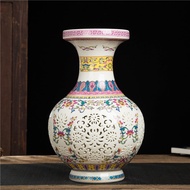 Jingdezhen ceramic vase empty vase eggshell porcelain decorative vase living room wine cabinet ceram