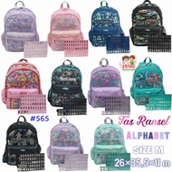 Rabbit Name Letter Backpack Astronaut Motif Alphabet Name Backpack School Bag Planet Backpack/ Rabbi