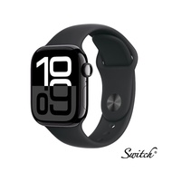 Apple Watch Series 10 Aluminium Case with Sport Band (2024), GPS Only