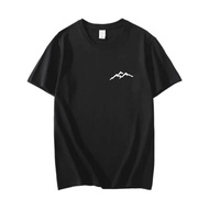 Kaos Pria Gunung Kembar Pakaian Laki Laki Baju Cowok Kaos Lengan Pendek Oblong Distro Tshirt Man COD