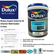 DULUX Inspire Exterior &amp; Interior Wall Sealer 5 Litre (15527)