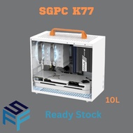 SGPC K77 ITX Computer Case Gaming PC Chassis | SFX or ATX PSU