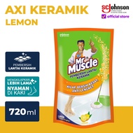 Mr. Muscle Axi Keramik Pembersih Lantai - Lemon 720mL