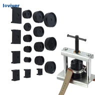 [Loviver] Watch Press Tool Bench Tool Include 18 Dies Watch Case Closer Press