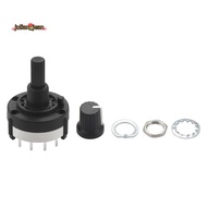 3P4T 3 Pole 4 Position Single  Band  Rotary Switch w Knob