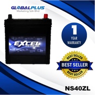 (Ambil Sendiri Di Kilang@Own Pickup) EXCEL NS40ZL 40B19L / 46B20L MANTENANCE FREE BATTERY | Suitable