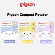 Pigeon Compact Baby Powder (White Color / Beige Color / Sunkiss Color)