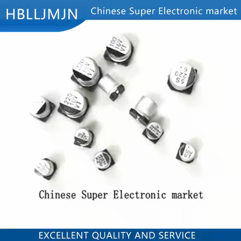 10pcs SMD 6.3V 10V 16V 25V 35V 47UF 50V 100UF 220UF 470UF 1000UF 10UF 22UF 330UF 2200UF 150UF Alumin