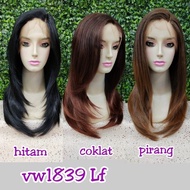 FRONT LACE WIG LACE KOREA WIG PANJANG WIG LURUS RAMBUT ASLI MURAH