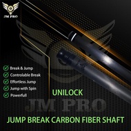 JM PRO Shaft Jump Break Carbon Billiard Unilock Shaft Carbon Jump Break - IZZSHOP7