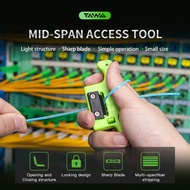TAWAA MSAT5 Mid-Span Access Tool Fiber Optical Slitter Cable Cluster Tube Cable Stripper Free Shippi
