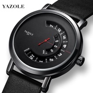 Yazole Street Wear Fashion Watch Men's Turntable Waterproof Men's Watch Sports Quartz Men's Watch Bu