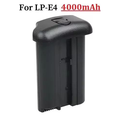 4000mAh Li-ion Battery Pack LP E4 LP-E4 LPE4 for Canon EOS 1D Mark III, EOS-1D Mark IV, EOS 1Ds Mark