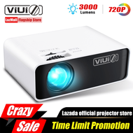 VIUIO K8 4K Projector WiFi Android Wireless Mirroring Screen Projecter Portable Mini Projector TV Pr