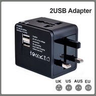 Global Universal Travel Adapter Plug PD 35W 3USB+2Type-C Port International Travel Adapter 2.1A Fast