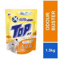 Top Liquid Detergent Odour Buster Yellow Refill 1.5kg