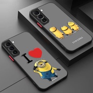 Phone Case Minions Yellow Robot 2593 For Samsung Note 8 9 10 20 Plus Pro Ultra Lite M01S M02S M11 M2
