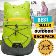 Xinguanhua Tas Gunung Lipat Waterproof 17L Tas Gunung Kecil Hiking Outdoor Adventure Tas Ransel Pria