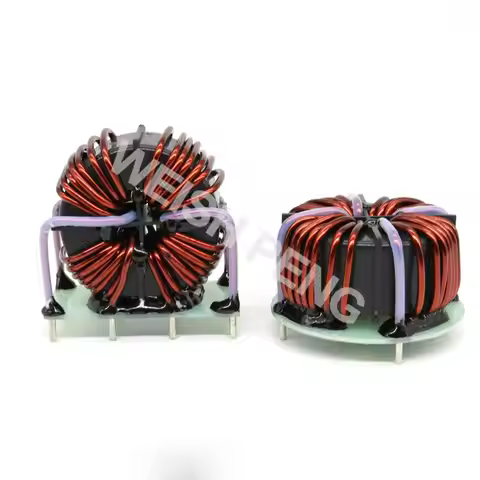 1mh30A Four phase common mode inductance choke coil high power magnetic ring inductor ferrite magnet