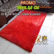 karpet bulu lembut size 100x150x3,5cm KESELURUHAN alas polos / karpet bberbulu / karpet bulu tebal /