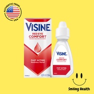 EXPIRY 10/2024 Visine Redness Relief Eye Drops for Red Eyes & Eye Irritation (15 ml)