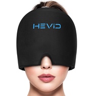Migraine Headache Relief Cap,Odorless Migraine Ice Head Wrap with 20% More Gel,Hot & Cold Therapy, I
