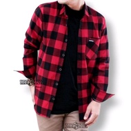 KEMEJA Long sleeve flannel shirt Long flannel shirt Men's flannel shirt Men's long shirt Long plaid 