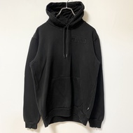 古著PUMA長袖連帽衫，單點標誌設計，黑色，簡約，S 碼