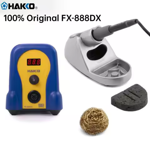 HAKKO Original FX-888Dx Soldering Station 220V ESD Safe Electronics Welding Station LED Display Repa