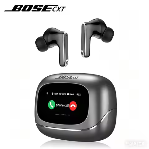 BOSECXT Ultra TOUR PRO6 Smart Touch Multi Functional Large Screen TWS Wireless ANC Noise Cancelling