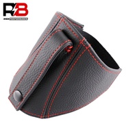 1pcs JDM Racing Bucket Seat Belt Guider Holder Protect Genuine Leather Protector for BRIDE RECARO
