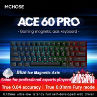 MCHOSE ACE60 Pro ACE68 Esports Wired Mechanical Keyboard Magnetic Switch Hot Swap Customized Gaming 
