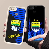 MK-90 PERSIB BANDUNG Soft Silicone Casing for OPPO A7 F7 A12s A12 F9 A5S Realme 2 Pro