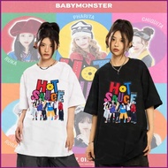 Colourful BABYMONSTER Summer T-Shirt - Short Sleeve | Ahyeon & Friends