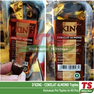 D'KING CHOCOLATE ALMOND (JARS) CHOCOLATE ALMOND/ BONIBOL ALMOND/ DKING CHOCOLATE ALMOND/