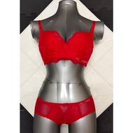 34C/75C LA MIU SET BRA AND PANTIES - WIRED