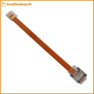 FTY  SIM Card Extension Cable 2FF SIM Standard Reverse Extension Cord Mobile Phone Signal Extension 