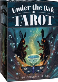 Under the Oak Tarot ไพ่ยิปซีแท้ขอบสีเงินหรูหรา/ ไพ่ยิปซี/ ไพ่ทาโร่ต์/ ไพ่ออราเคิล/ Tarot/ deck
