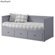 เตียงนอน Bed frame โครงเตียงเดย์เบด 3 ลิ้นชัก ขนาดเตียงเดี่ยว 80 X 200 ซม. ขยายเป็นเตียงคู่ 160X200 