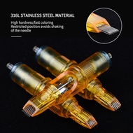 20X Tattoo Essential Disposable Tattoo Needle Disinfection Tool RL/RM/M1/RS Tattoo Accessories