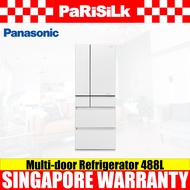 Panasonic NR-F603GT-WS Multi-door Refrigerator 488L