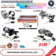 YAGUSO KEY SWITCH FULL SET E.BONUS SPORT BONUS SM SPORT110 RIDER125 JET POWER VF3I E.SMART EVO250I V