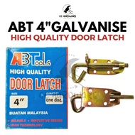 [READY STOCK] ABT 4” Galvanised Door Lock Latch – Heavy Duty for Door