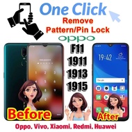 Oppo F11 Remove Pattern/Pin/FRP UnLock One Click Clear 100%